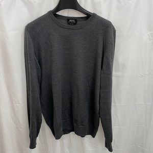 A.P.C. merino wool crew sweater